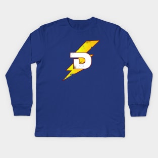 Super D (Rough) Kids Long Sleeve T-Shirt